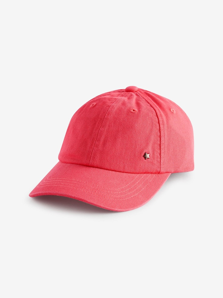 Red Baseball Cap (1-16yrs) - Image 1 of 2