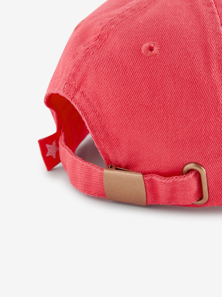 Red Baseball Cap (1-16yrs) - Image 2 of 2