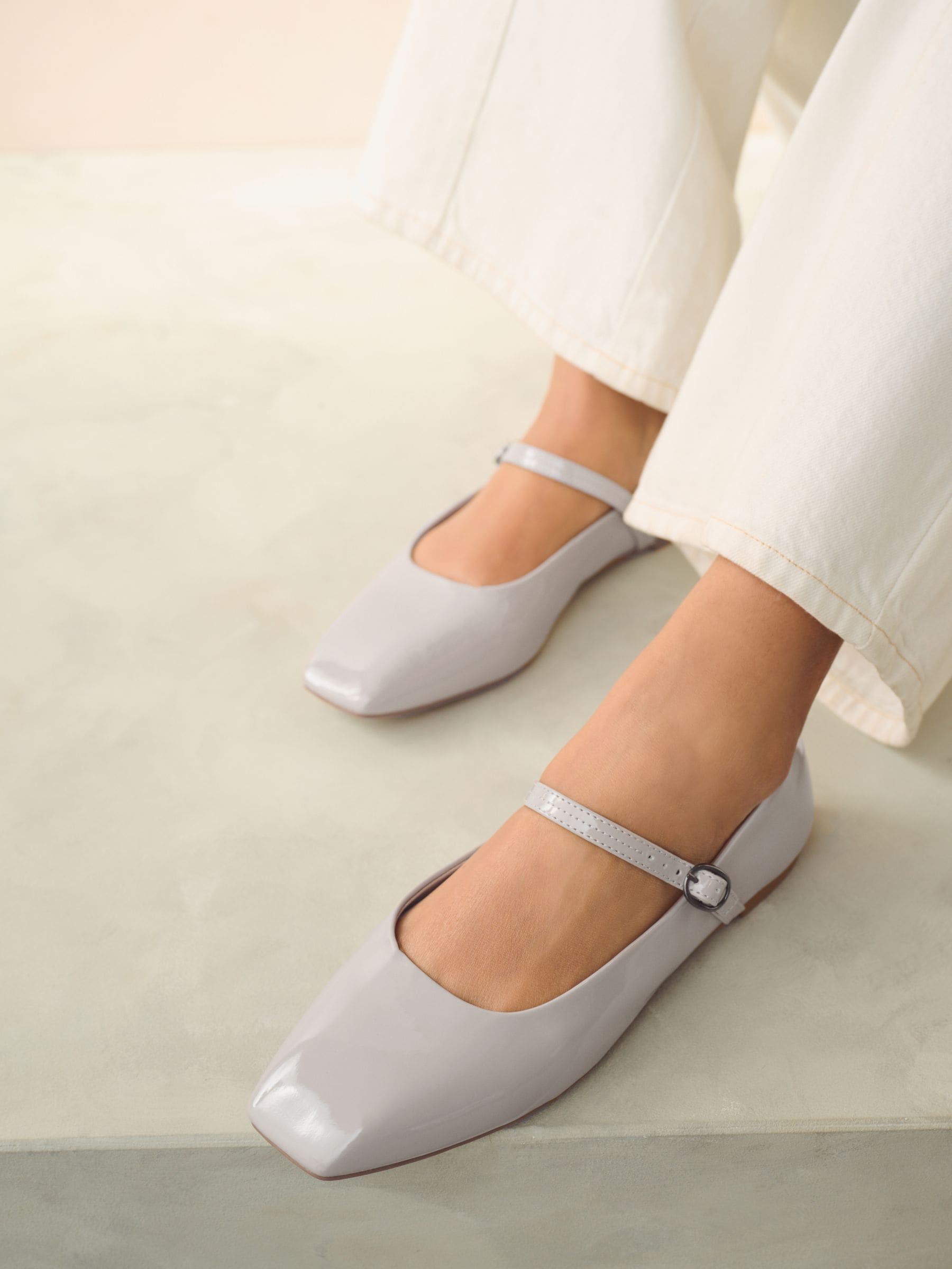 Buy Grey Standard Wide Fit Forever Comfort Square Toe Mary Jane Shoes from Next Canada