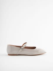 Grey Standard/Wide Fit Forever Comfort® Square Toe Mary Jane Shoes - Image 4 of 7