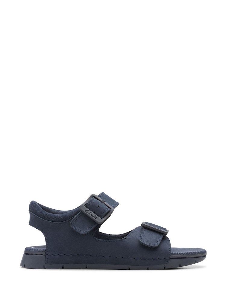 Clarks Blue Kids Baha Beach Sandals - Image 1 of 7