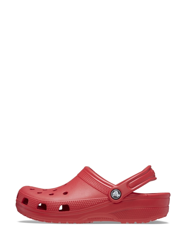 Crocs Red Adults Classic Clogs - Image 2 of 6