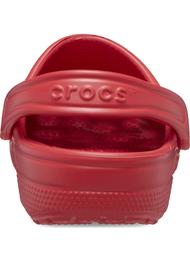 Crocs Red Adults Classic Clogs - Image 5 of 6