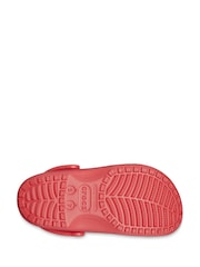 Crocs Red Adults Classic Clogs - Image 6 of 6