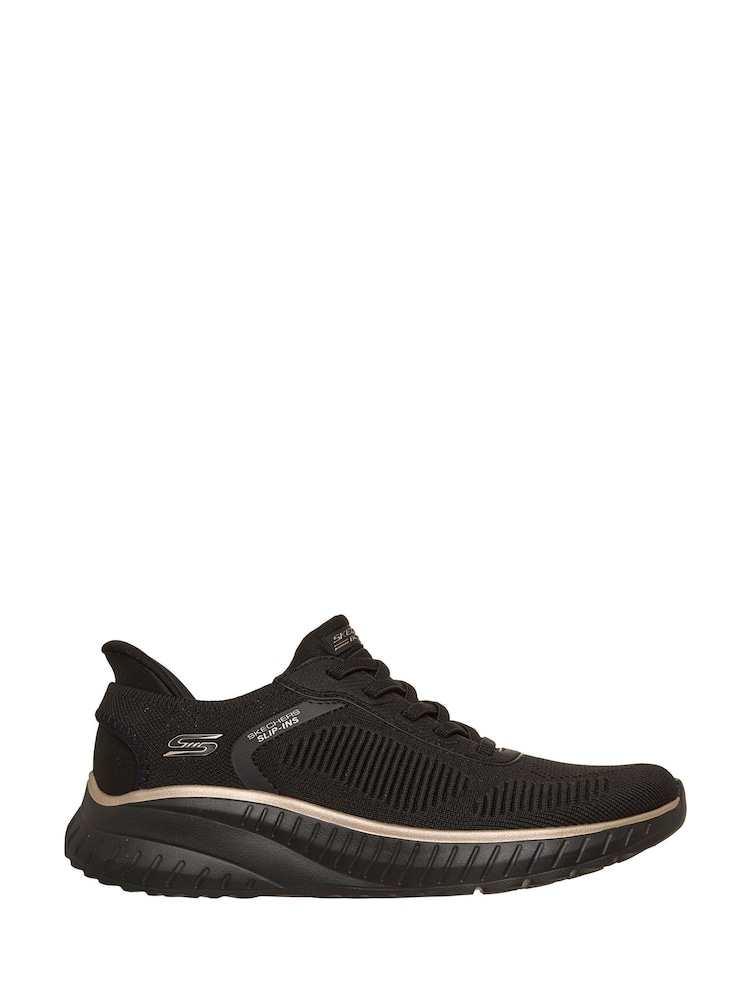 Skechers Black BOBS Sport Squad Chaos Shoes - Image 1 of 3 Skechers Black BOBS Sport Squad Chaos Shoes - Image 1 of 3