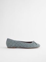 modra - Usnjene tkane balerinke Forever Comfort® - Slika 3 iz 12