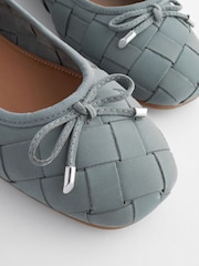 modra - Usnjene tkane balerinke Forever Comfort® - Slika 7 iz 12