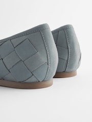 modra - Usnjene tkane balerinke Forever Comfort® - Slika 11 iz 12