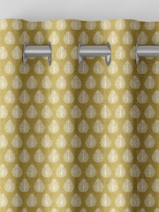 Emily Bond Pollen Yellow Jaipur Made to Measure Curtains - Image 5 of 6