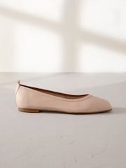 Kost - Signature Square Toe Leather balerinke - Slika 7 iz 11