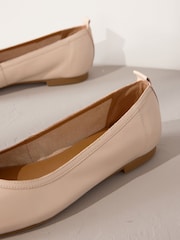 Kost - Signature Square Toe Leather balerinke - Slika 9 iz 11