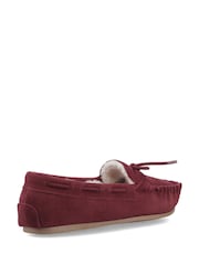 Hush Puppies Red Allie Slippers - Image 3 of 4