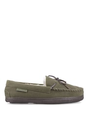 Hush Puppies Green Ace Cord Slippers - Image 1 of 3
