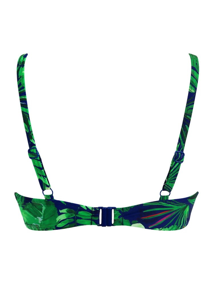 Pour Moi Green Padded Pacific Beach Bikini Top - Image 5 of 5