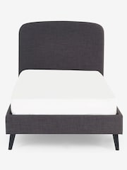 Simple Contemporary Charcoal Grey Kids Matson Standard Upholstered Bed - Image 5 of 8
