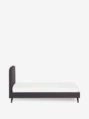 Simple Contemporary Charcoal Grey Kids Matson Standard Upholstered Bed - Image 7 of 8
