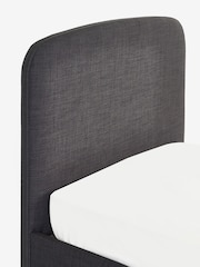 Simple Contemporary Charcoal Grey Kids Matson Standard Upholstered Bed - Image 8 of 8