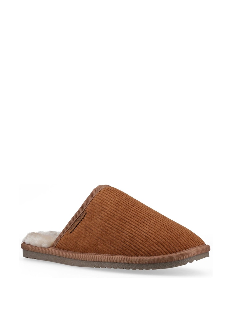 Smeđa - Hush Puppies Coadi Cord papuče - Slika 1 od 3 Smeđa - Hush Puppies Coadi Cord papuče - Slika 1 od 3