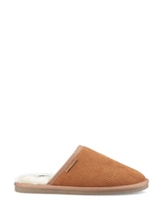 Smeđa - Hush Puppies Coadi Cord papuče - Slika 2 od 3