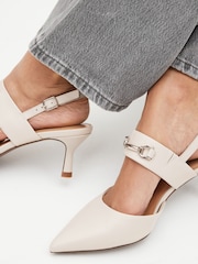 Kost - Usnjeni čevlji s peto in zaponko Forever Comfort® - Slika 3 iz 7