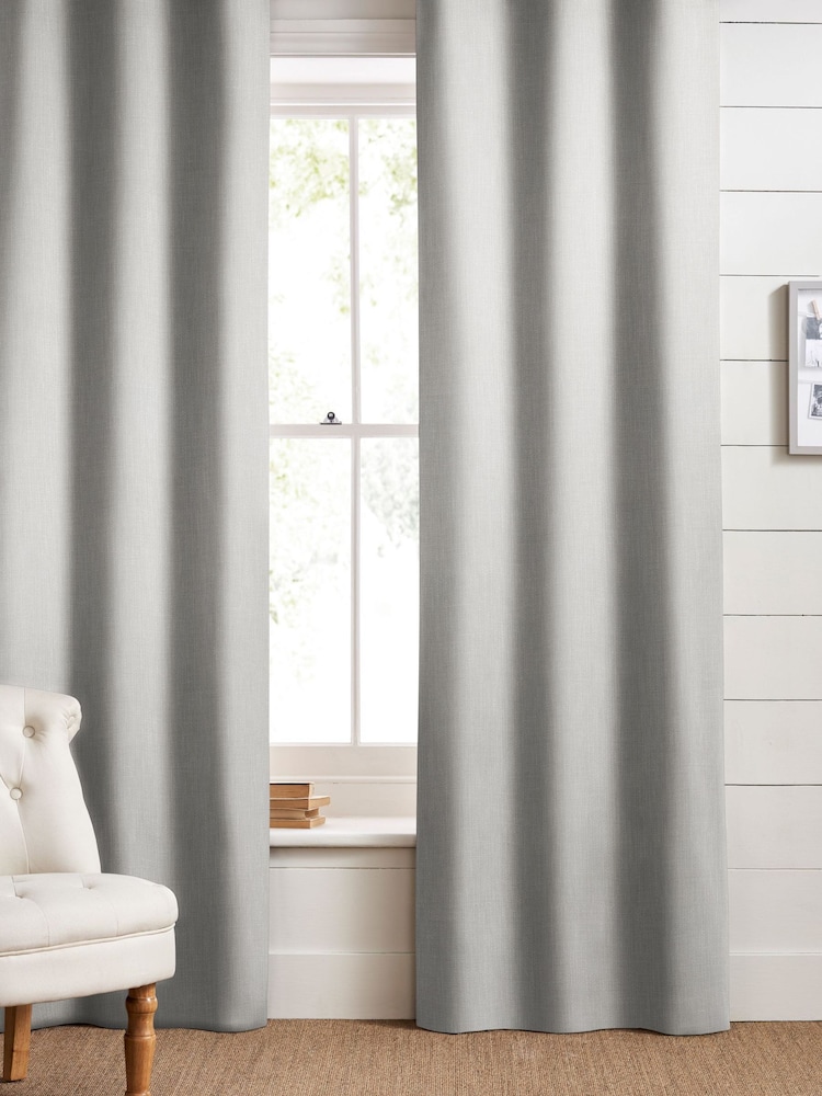 Ecru Natural Soho Made To Measure Curtains - Image 1 of 3