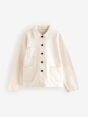 Laura Ashley Ecru Denim Jacket - Image 5 of 5