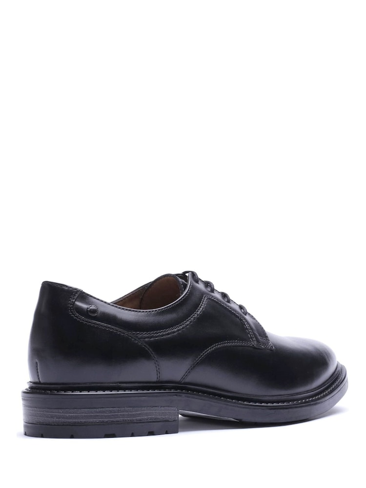 Base London Black Carter Lace Up Leather Shoes - Image 2 of 4 Base London Black Carter Lace Up Leather Shoes - Image 2 of 4