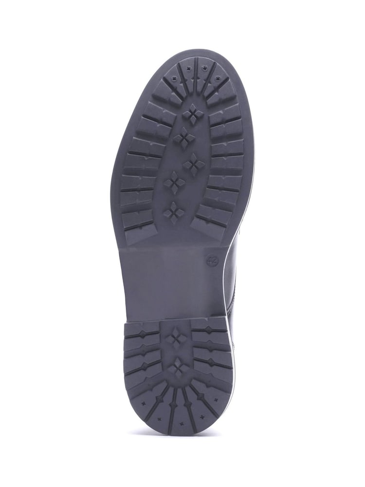 Base London Black Carter Lace Up Leather Shoes - Image 4 of 4 Base London Black Carter Lace Up Leather Shoes - Image 4 of 4