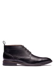 Base London Black Belgrave Chukka Leather Boots - Image 1 of 4