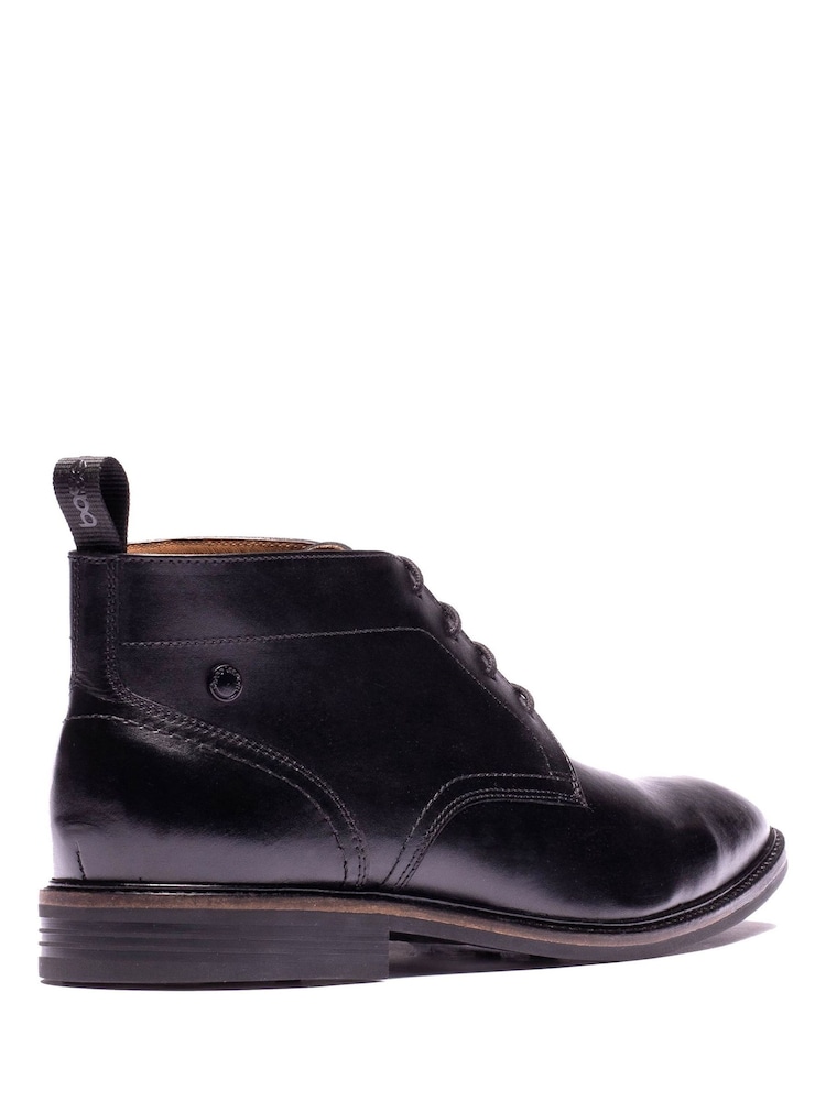 Base London Black Belgrave Chukka Leather Boots - Image 2 of 4 Base London Black Belgrave Chukka Leather Boots - Image 2 of 4