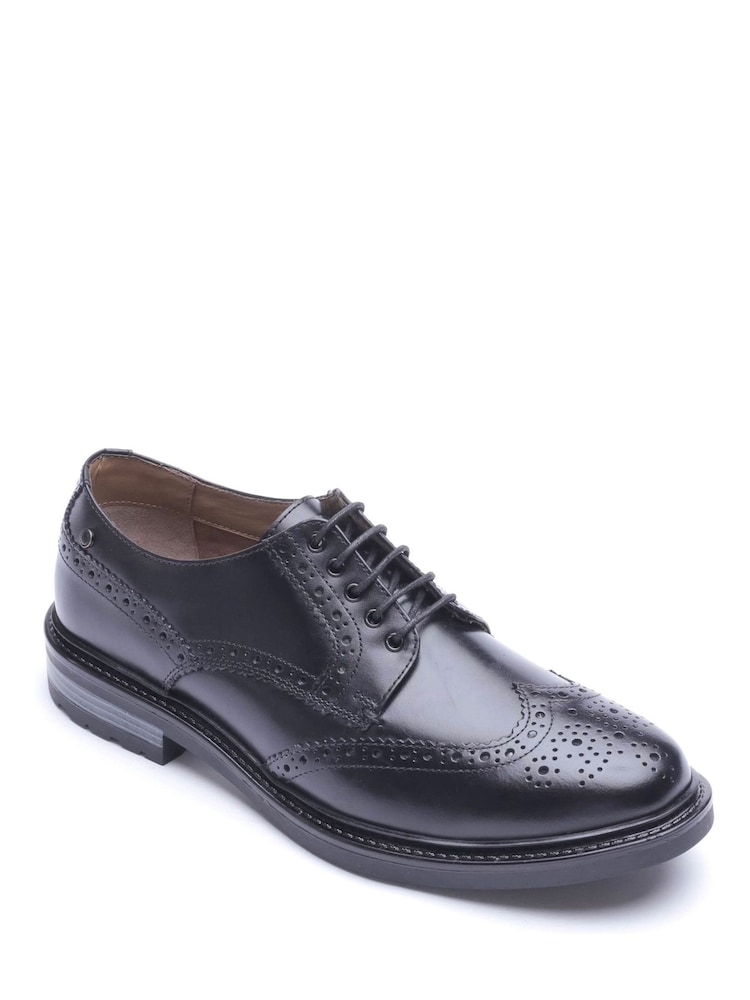 Base London Tanner Brogue Dəri Ayaqqabılar - 4şəkildən 2 şəkil