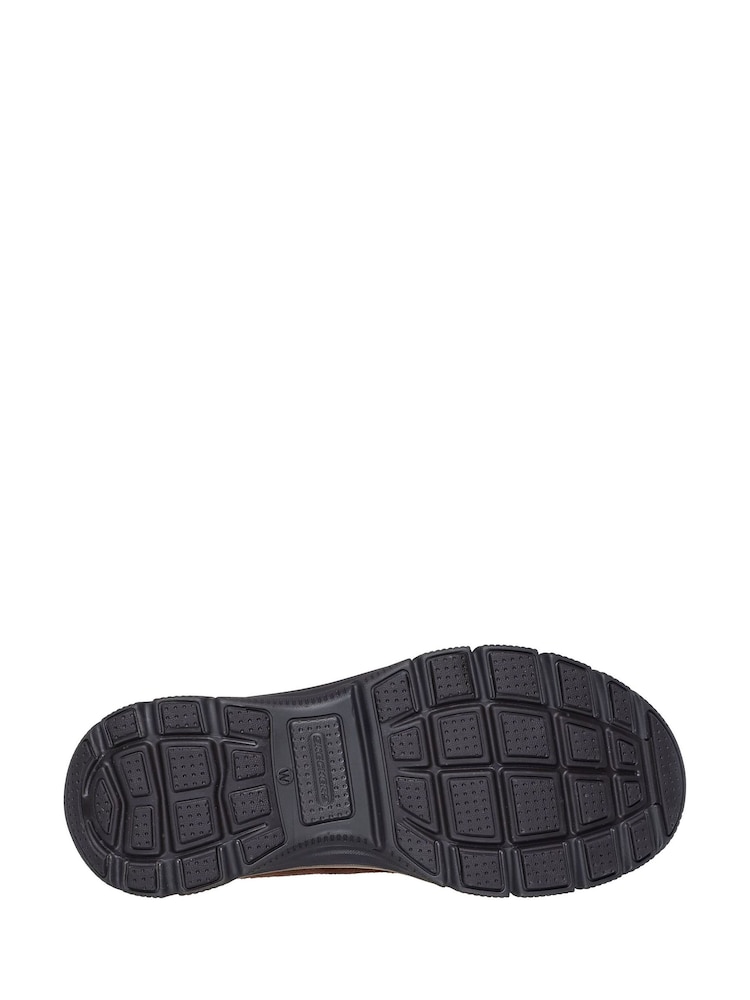 Skechers Brown Easy Going Cool Zip! Ankle Boots - Image 2 of 3 Skechers Brown Easy Going Cool Zip! Ankle Boots - Image 2 of 3