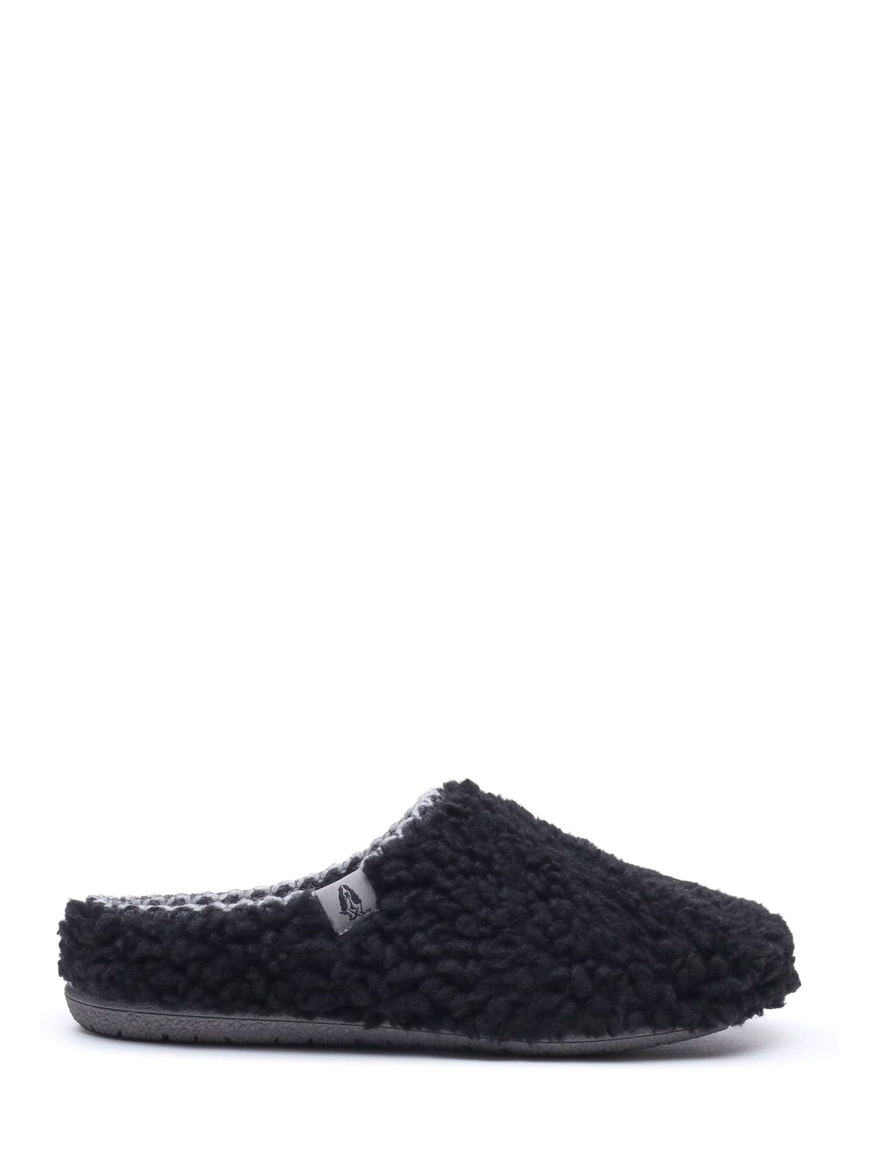Hush Puppies Women's Black Good Textile Slippers - Size 3 - Image 5
