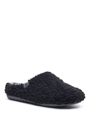 Hush Puppies Black Good Slipper Teddy Mule - Image 2 of 5