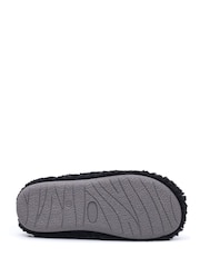 Hush Puppies Black Good Slipper Teddy Mule - Image 5 of 5