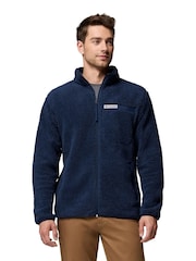 Columbia Blue Rugged Ridge High Pile Full Zip Fleece - Image 1 of 4