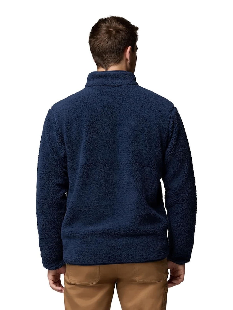 Columbia Blue Rugged Ridge High Pile Full Zip Fleece - Image 2 of 4 Columbia Blue Rugged Ridge High Pile Full Zip Fleece - Image 2 of 4