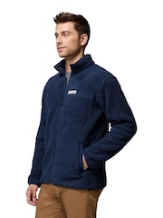 Columbia Blue Rugged Ridge High Pile Full Zip Fleece - Image 3 of 4