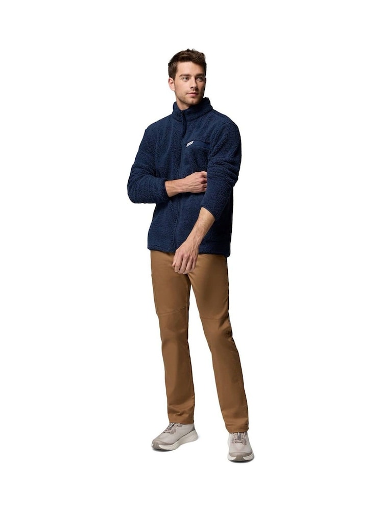 Columbia Blue Rugged Ridge High Pile Full Zip Fleece - Image 4 of 4 Columbia Blue Rugged Ridge High Pile Full Zip Fleece - Image 4 of 4