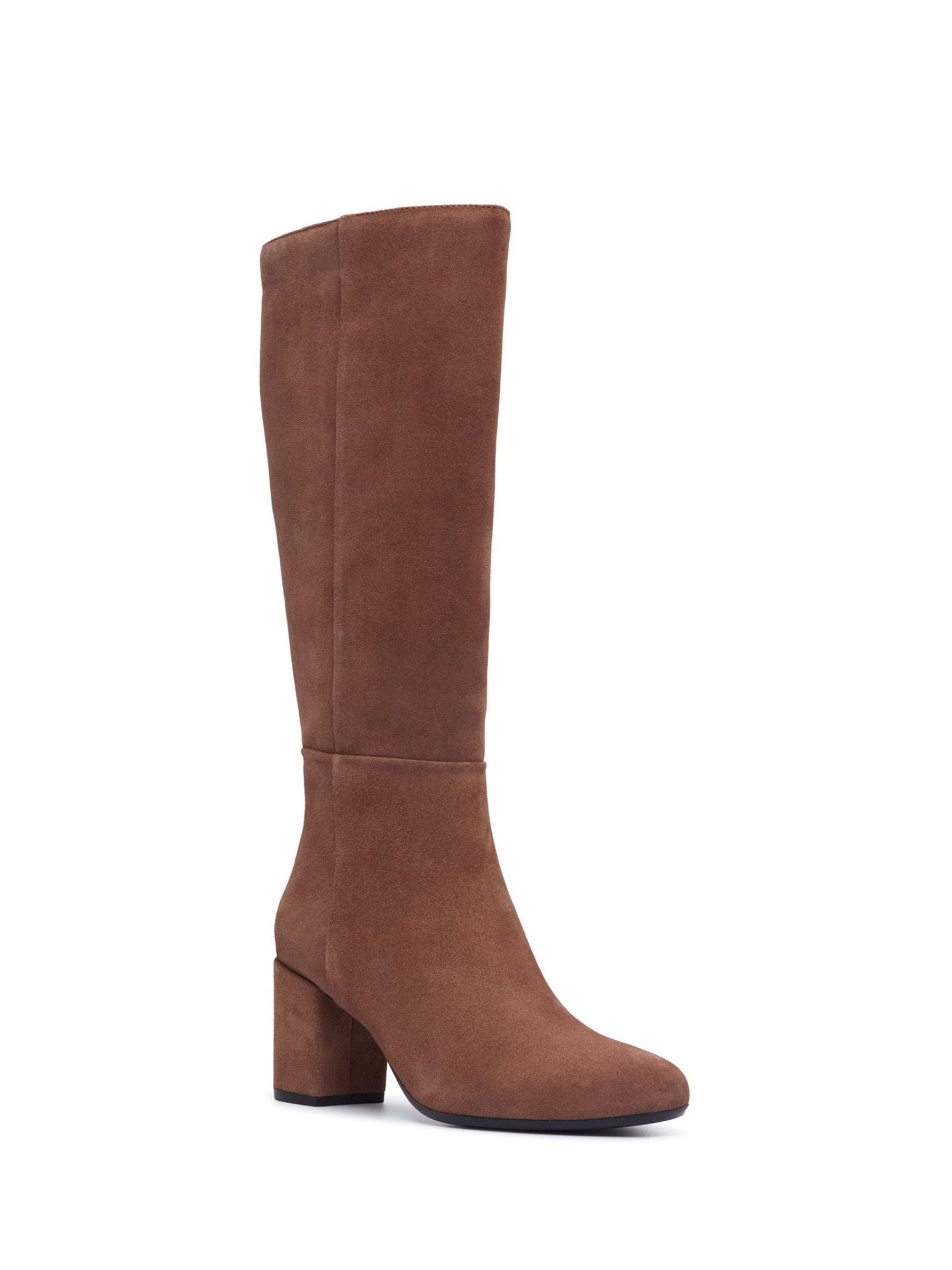 Hush Puppies Women's Light Brown Oprah Suede Long Boot In | : Size 3 - Image 5
