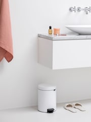 Brabantia White NewIcon Recycle Double 2L Pedal Bin - Image 1 of 4
