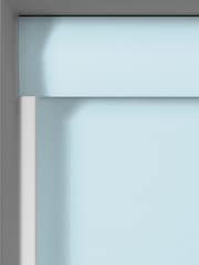 Breeze Blue Glow Made to Measure Blackout Roller Blind - Image 4 of 6