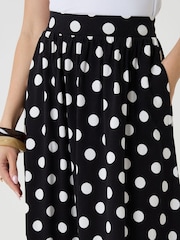 Threadbare Black Jersey A-Line Maxi Skirt - Image 4 of 4