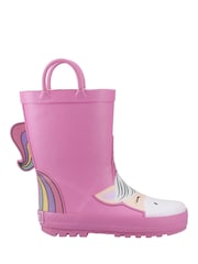 Cotswolds Pink Puddle Boots 3D - Image 1 of 4
