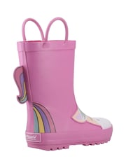 Cotswolds Pink Puddle Boots 3D - Image 2 of 4