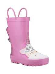 Cotswolds Pink Puddle Boots 3D - Image 3 of 4