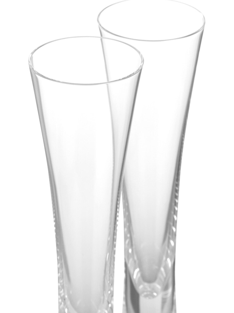 LSA International Set of 2 Glass Moya Champagne Flutes - Image 3 of 3 LSA International Set of 2 Glass Moya Champagne Flutes - Image 3 of 3