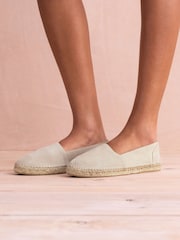 Celtic & Co. Natural Flat Slip Espadrille - Image 1 of 6