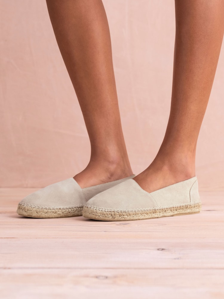 Celtic & Co. Natural Flat Slip Espadrille - Image 1 of 6