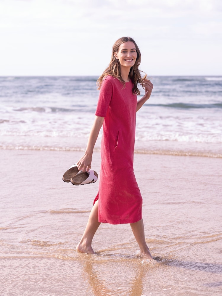 Celtic & Co. Cotton Button Back Dress - Image 1 of 7
